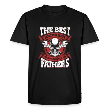 Atelier de tournevis mécanique - T-shirt Premium bio Homme - noir - Devant - Nico (187cm)