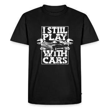 Atelier de tournevis mécanique - T-shirt Premium bio Homme - noir - Devant - Nico (187cm)