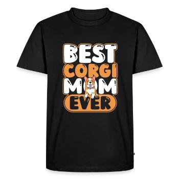 Pembroke Welsh Corgi Chiens Chiens - T-shirt Premium bio Homme - noir - Devant - Nico (187cm)