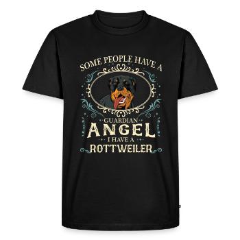 Chien Rottweiler - T-shirt Premium bio Homme - noir - Devant - Nico (187cm)