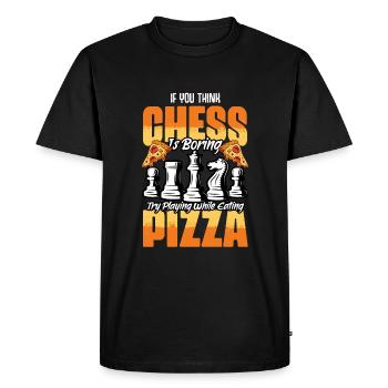 Amateur de jeux de société amusant pour un - T-shirt Premium bio Homme - noir - Devant - Nico (187cm)