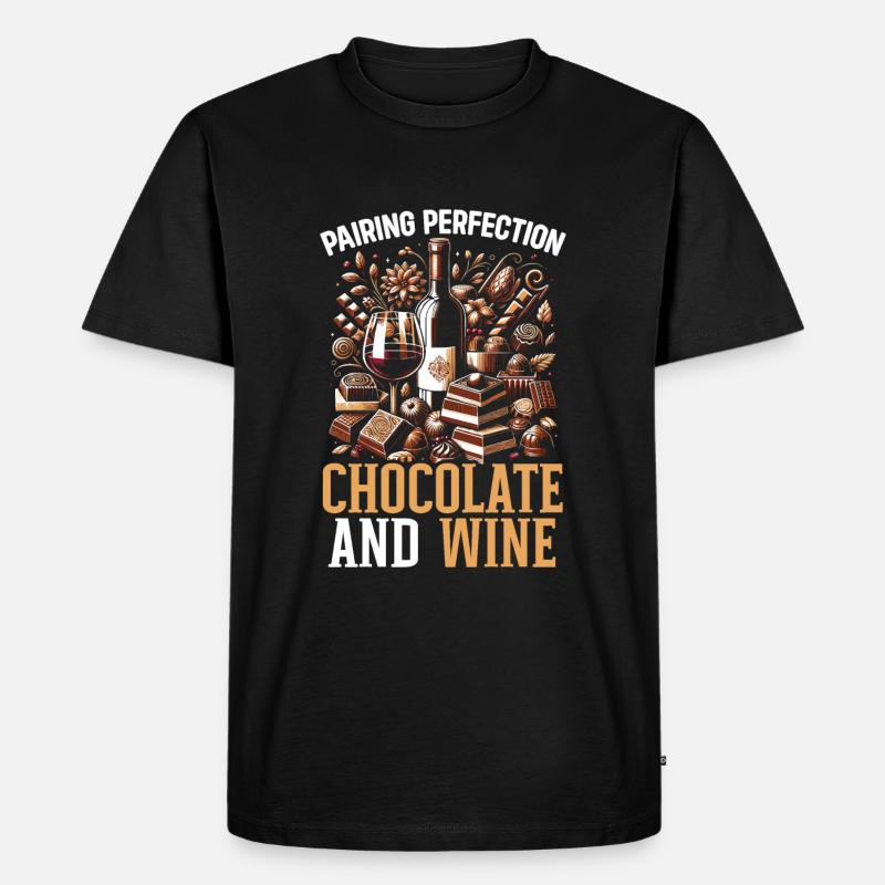 Ich Liebe - Männer Premium Bio T-Shirt - Schwarz