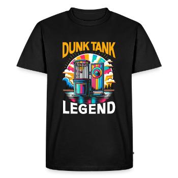 Dunk Tank Carnival Fair Circus Goer Dunking Booth - Men's Premium Organic T-Shirt - black - Front - Nico (187cm)