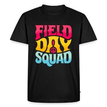 School Field Day Vibes Teacher Student Field Trip - Men's Premium Organic T-Shirt - black - Front - Nico (187cm)
