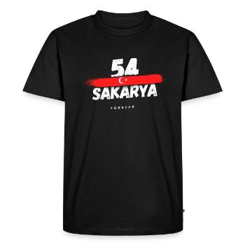 Sakarya 54 Turquie Türkiye - T-shirt Premium bio Homme - noir - Devant - Nico (187cm)