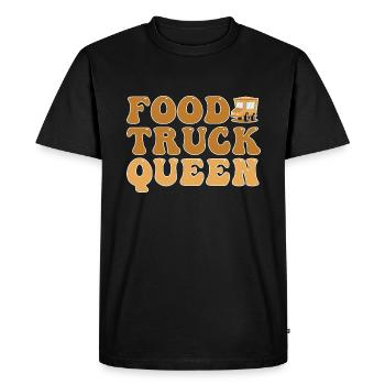 Food Truck Streetfood - T-shirt Premium bio Homme - noir - Devant - Nico (187cm)