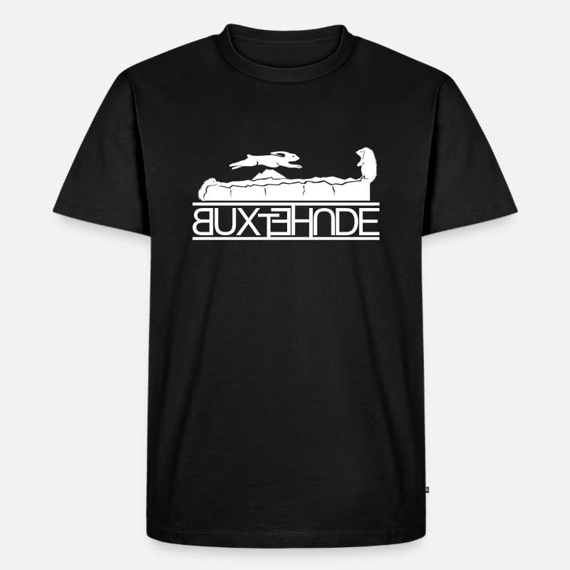 Buxtehude - Männer Premium Bio T-Shirt - Schwarz