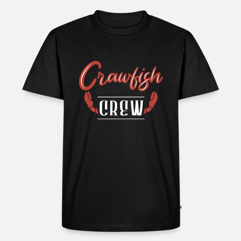 Langusten Languste - Männer Premium Bio T-Shirt - Schwarz