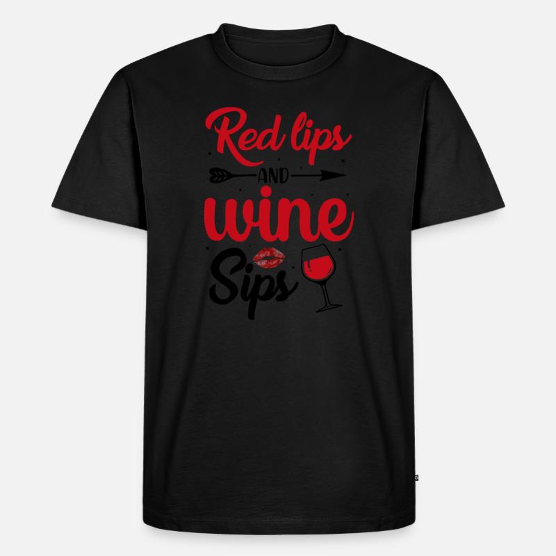 Siddikur Wein - Männer Premium Bio T-Shirt - undefined