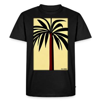 Palm Beach Holiday Summer Sun Sea Travel Holidays - T-shirt Premium bio Homme - noir - Devant - Nico (187cm)