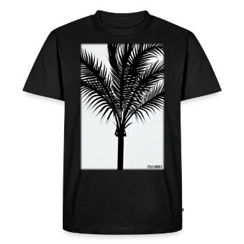 Palm Beach Holiday Summer Sun Sea Travel Holidays - T-shirt Premium bio Homme - noir - Devant - Nico (187cm)