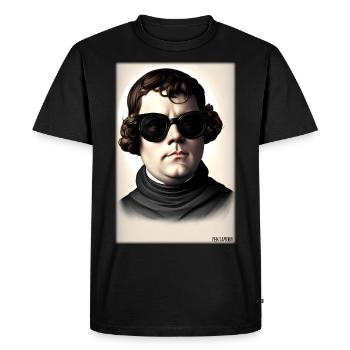 Martin Luther Sunglasses Religion Church - T-shirt Premium bio Homme - noir - Devant - Nico (187cm)