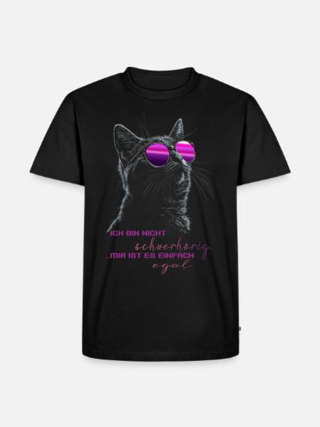 Cat doesn't matter - Men's Premium Organic T-Shirt - black
