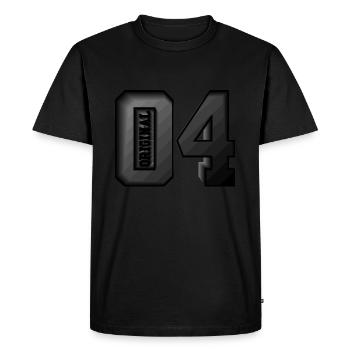 ORIGINAL 04 22ND BIRTHDAY 2004 - Men's Premium Organic T-Shirt - black - Front - Nico (187cm)