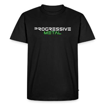 Metal progressif | Rock, Musique, Guitare - T-shirt Premium bio Homme - noir - Devant - Nico (187cm)