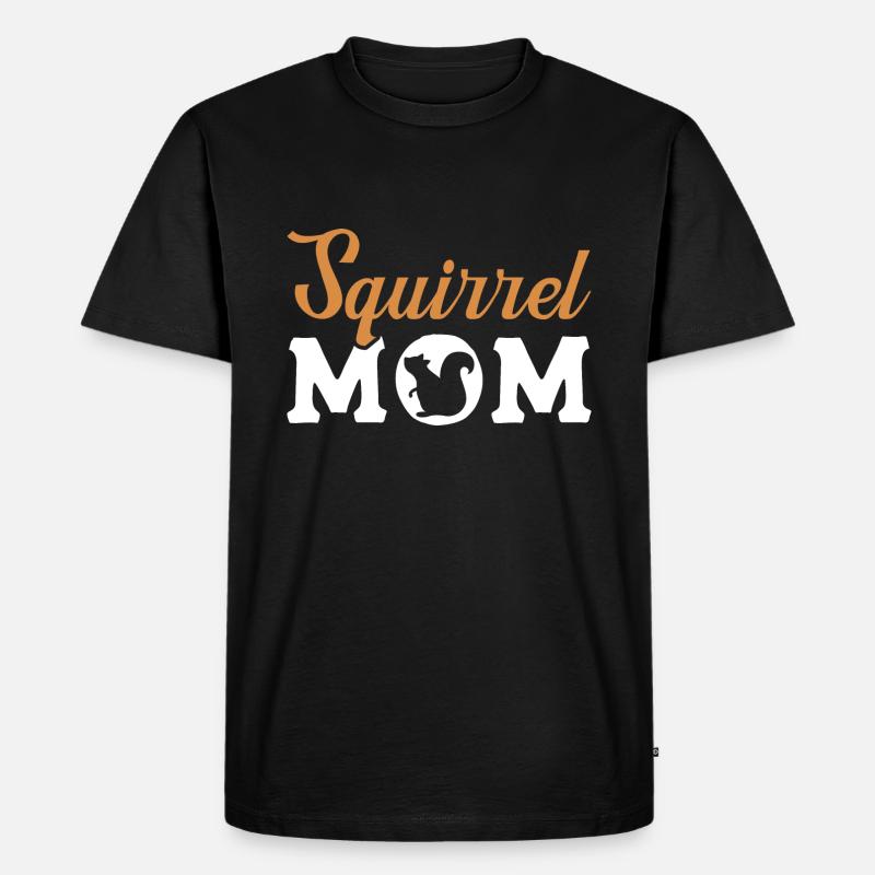 Eichhörnchen - Männer Premium Bio T-Shirt - Schwarz