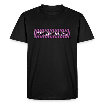 Murasaki - Men's Premium Organic T-Shirt - black - Front - Nico (187cm)