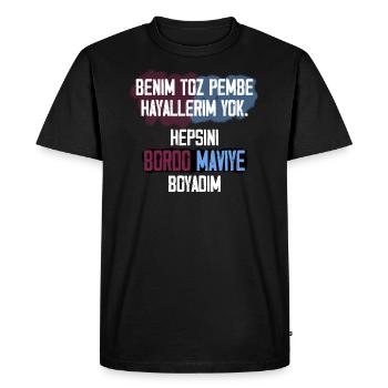 Trabzonspor - T-shirt Premium bio Homme - noir - Devant - Nico (187cm)