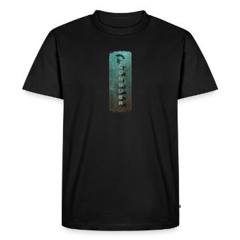 Warrior's Resolve: Conquer and Spartan Helmet - Men's Premium Organic T-Shirt - black - Front - Nico (187cm)