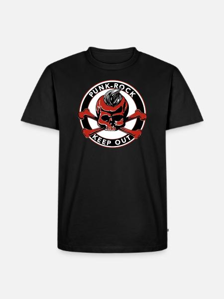 keep Out - Men's Premium Organic T-Shirt - black