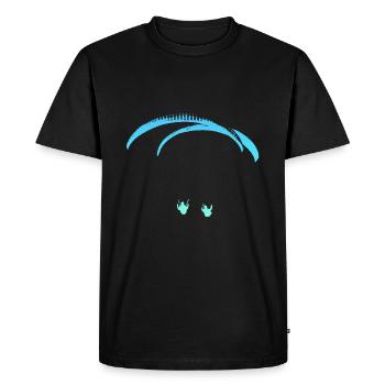 Parapente Testival - T-shirt Premium bio Homme - noir - Devant - Nico (187cm)