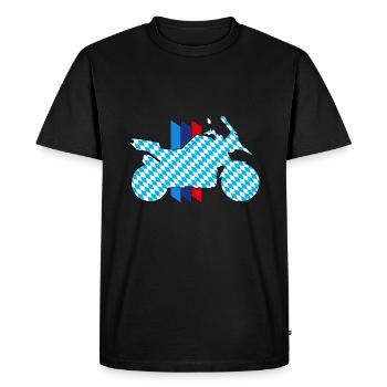 Bavarian Motorsport GS - T-shirt Premium bio Homme - noir - Devant - Nico (187cm)