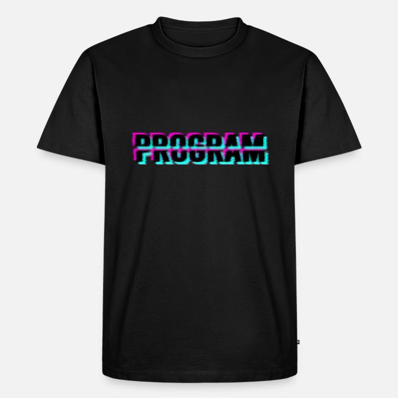 Computerprogramm - Männer Premium Bio T-Shirt - Schwarz