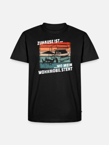 Camper Gift Idea Camping - Men's Premium Organic T-Shirt - black