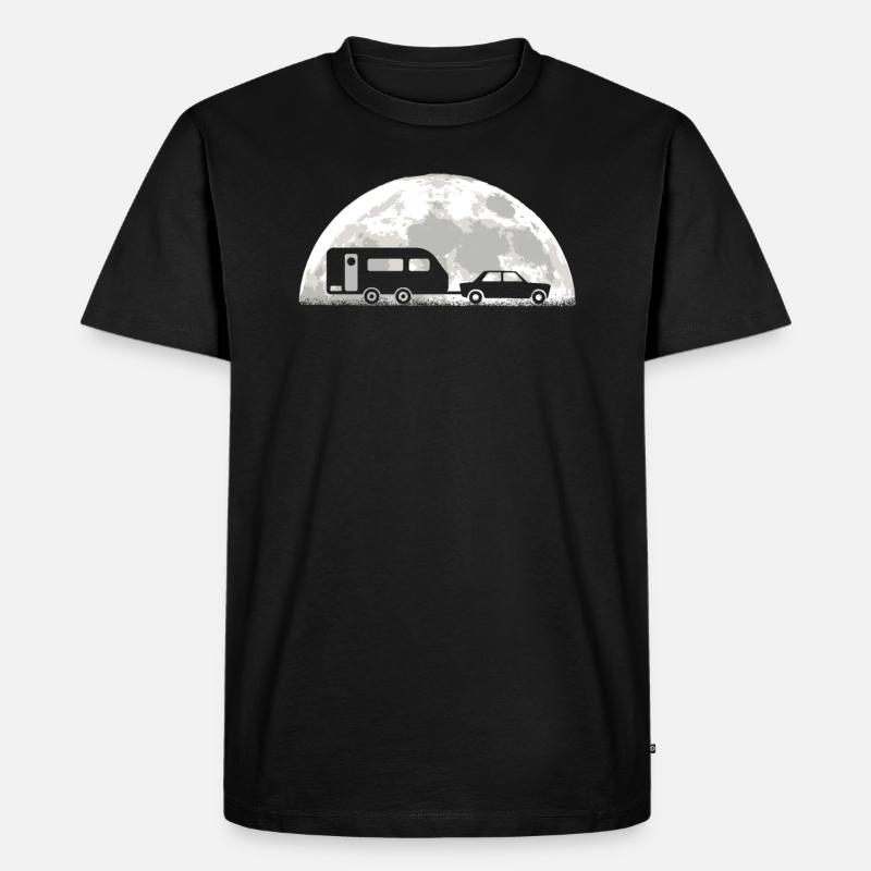 Camper Geschenkidee Camping - Männer Premium Bio T-Shirt - Schwarz