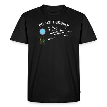 Gardener Accessories Garden Motif - Men's Premium Organic T-Shirt - black - Front - Nico (187cm)