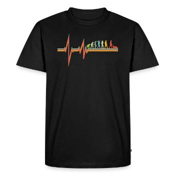 Gardener Accessories Garden Motif - Men's Premium Organic T-Shirt - black - Front - Nico (187cm)