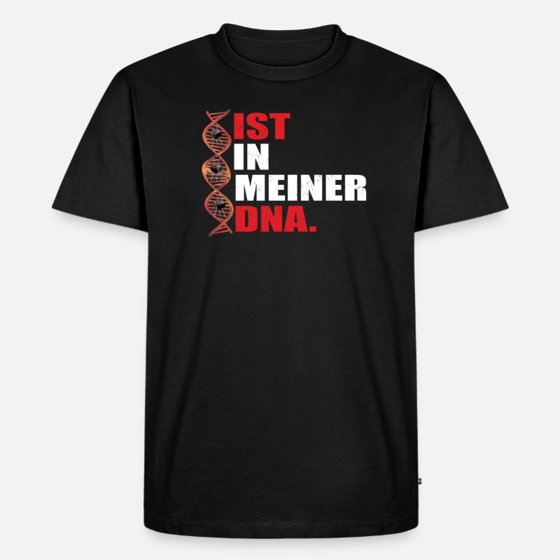 Grillen und Camper Geschenkidee - Männer Premium Bio T-Shirt - Schwarz