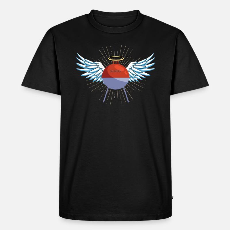 Grillen und Camper Geschenkidee - Männer Premium Bio T-Shirt - Schwarz