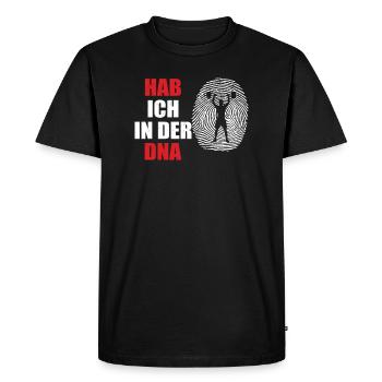Accessoires de fitness pour les sportifs - T-shirt Premium bio Homme - noir - Devant - Nico (187cm)