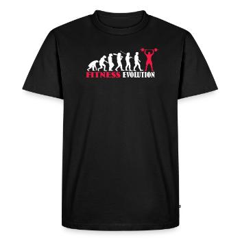 Accessoires de fitness pour athlètes - T-shirt Premium bio Homme - noir - Devant - Nico (187cm)