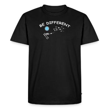 Ski accessories for skiers - Men's Premium Organic T-Shirt - black - Front - Nico (187cm)