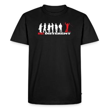 Ski accessories for skiers - Men's Premium Organic T-Shirt - black - Front - Nico (187cm)