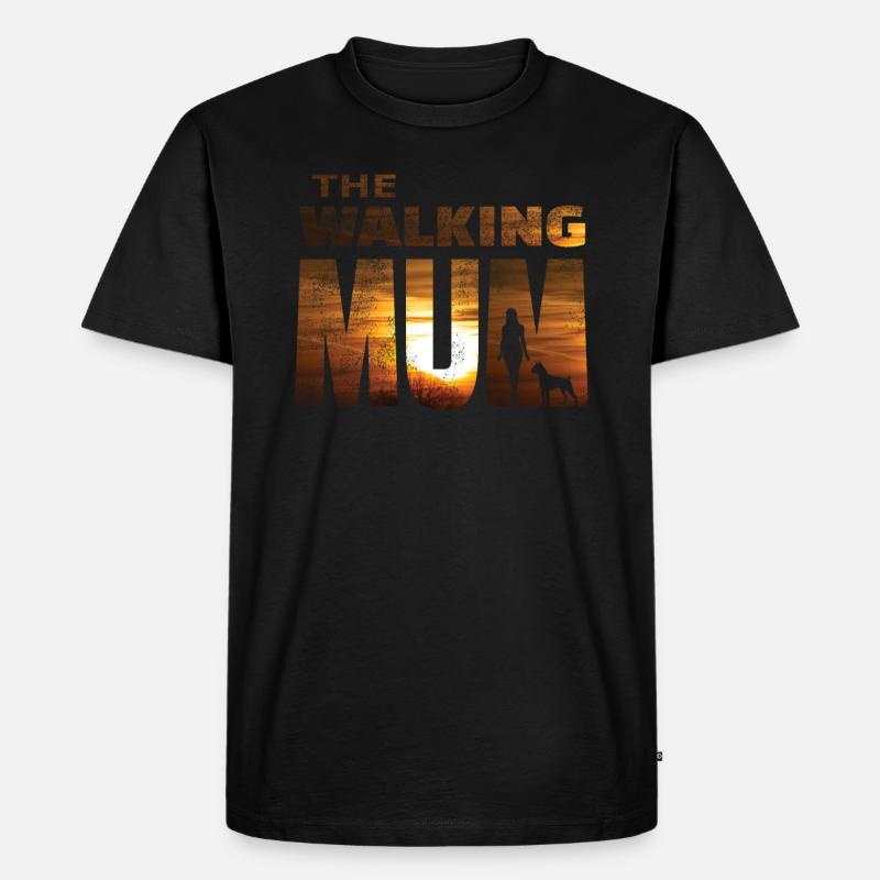 Hund Boxer Hundebesitzer Geschenkidee - Männer Premium Bio T-Shirt - Schwarz
