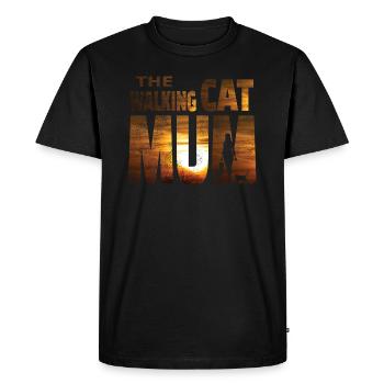 Cat Friend, Cat Accessories Gift - Men's Premium Organic T-Shirt - black - Front - Nico (187cm)