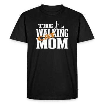 Cat Friend, Cat Accessories Gift - Men's Premium Organic T-Shirt - black - Front - Nico (187cm)