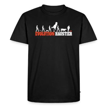 Cat Friend, Cat Accessories Gift - Men's Premium Organic T-Shirt - black - Front - Nico (187cm)
