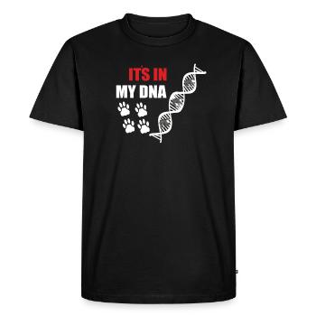 Cat Friend, Cat Accessories Gift - Men's Premium Organic T-Shirt - black - Front - Nico (187cm)