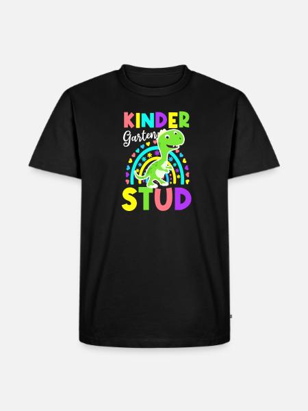 Premier jour d’école Kindergarten Stud - T-shirt Premium bio Homme - noir