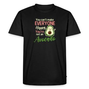 L’avocat ne peut pas rendre tout le monde heureux Pas d’avocat - T-shirt Premium bio Homme - noir - Devant - Nico (187cm)