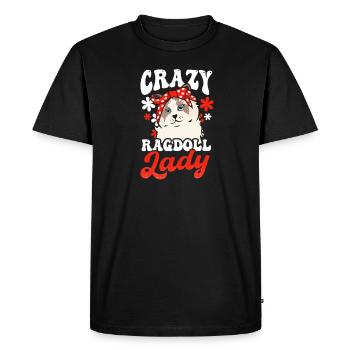 Sauvetage,adoption,adoption,Chat,Miaou,Enfant,Gatto,Kitty,Tor - T-shirt Premium bio Homme - noir - Devant - Nico (187cm)