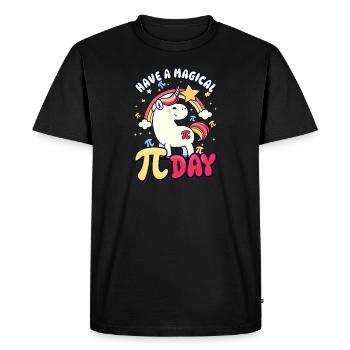 Pi Day Passez une journée Pi magique - T-shirt Premium bio Homme - noir - Devant - Nico (187cm)