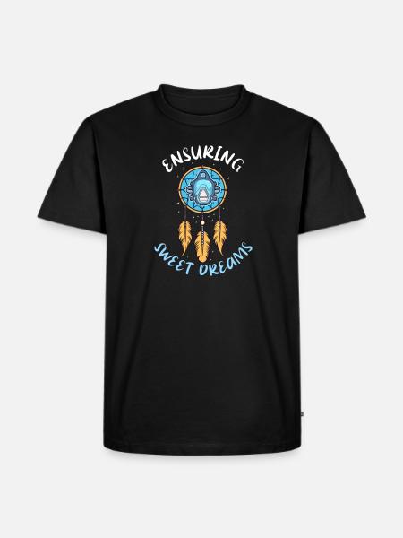Anesthesia Nurse Ensuring Sweet Dreams - Men's Premium Organic T-Shirt - black