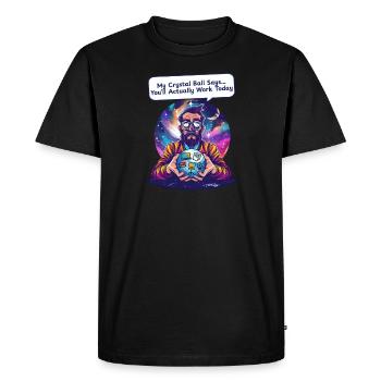 La superviseure Crystal Ball dit que ça marche aujourd’hui - T-shirt Premium bio Homme - noir - Devant - Nico (187cm)