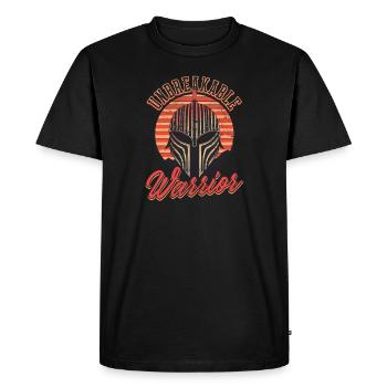 Ehlers Danlos Unbreakable Warrior - Men's Premium Organic T-Shirt - black - Front - Nico (187cm)