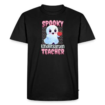 Enseignant de maternelle Enseignant de maternelle effrayant - T-shirt Premium bio Homme - noir - Devant - Nico (187cm)